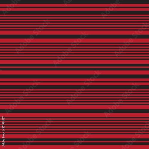 Red Stripe seamless pattern background in horizontal style