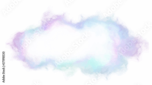 Blue watercolor banner background for textures backgrounds and web banners design