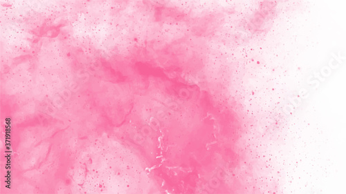 Pink watercolor background for textures backgrounds and web banners design