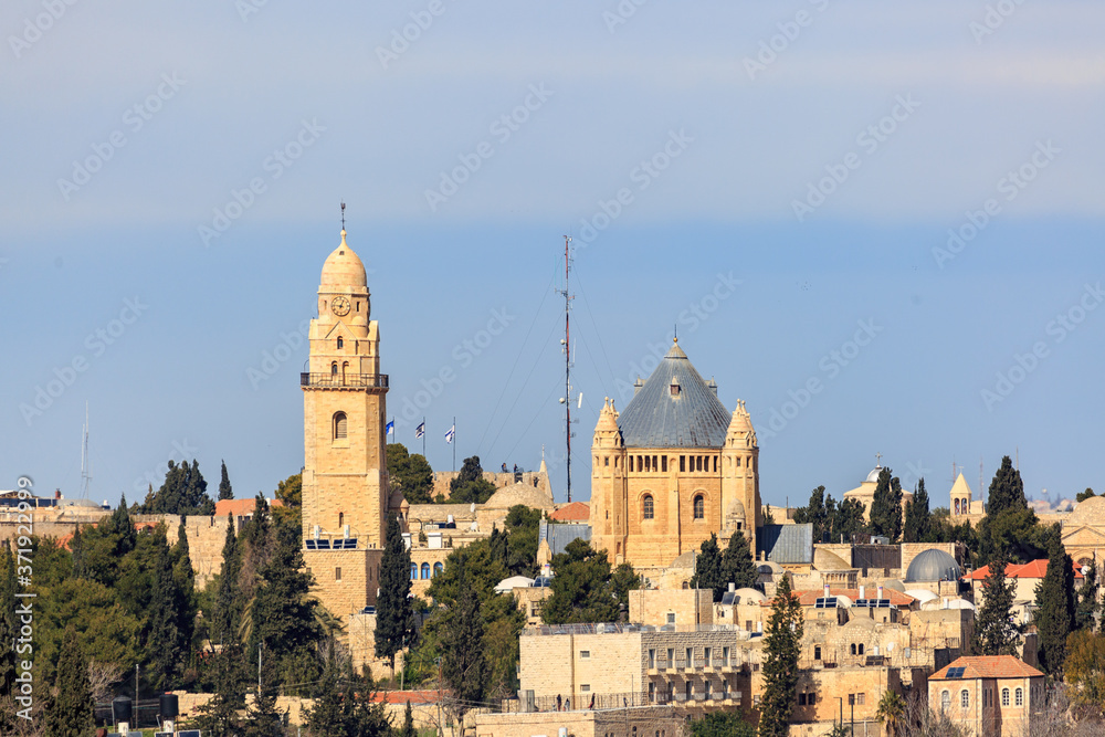 Dormitsion abbey in Jerusalem