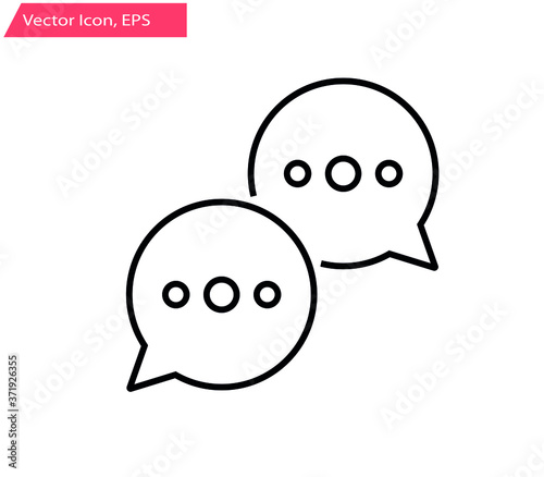 chat vector icon