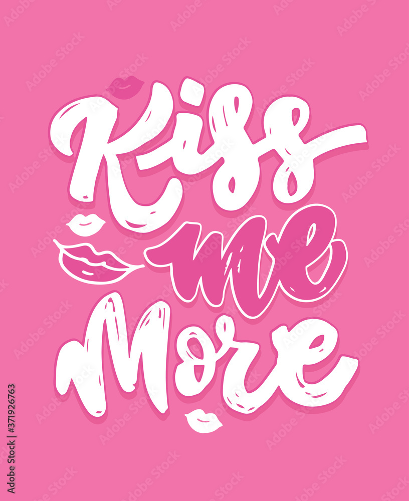 Obraz premium Inspiration cute hand drawn doodle lettering quote. Lettering art for poster, banner, art, t- shirt design, web. 