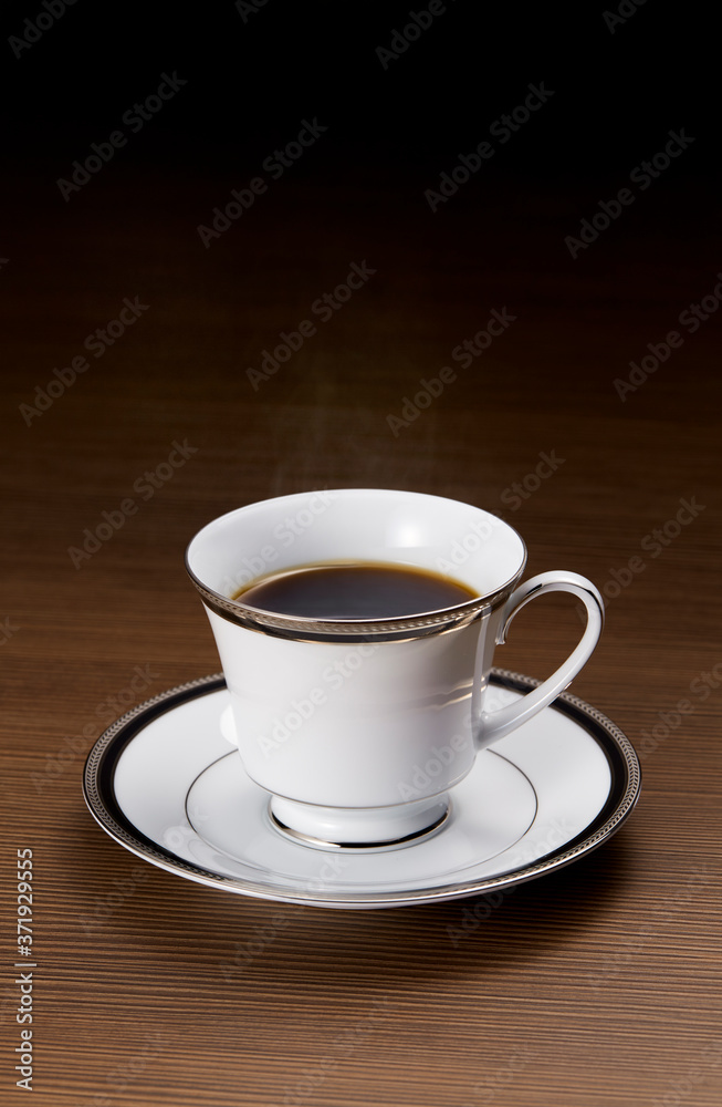 Obraz premium ホットコーヒー ブレンドコーヒー