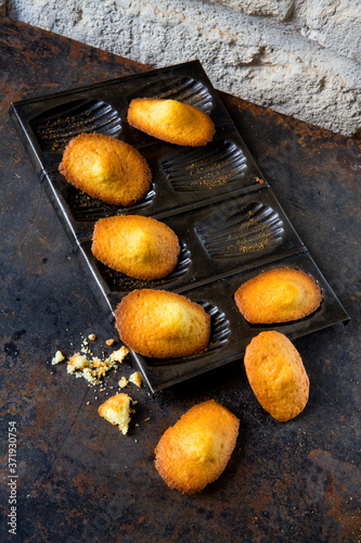 Madeleines à la vanille