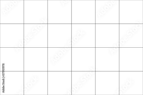 Grid lines used in advertising media design