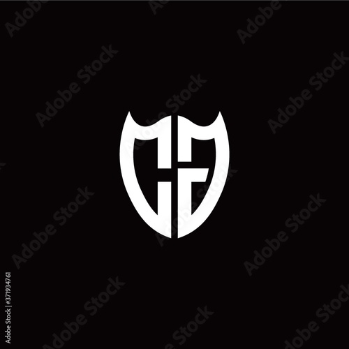 Initial C J letter with shield modern style logo template vector Free Download Initial C J letter with shield modern style logo template vector - GFXLoad