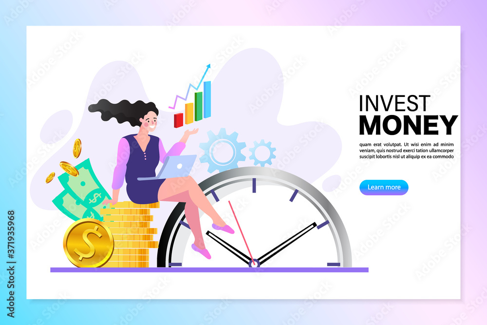 Woman getting money from the computer. business concept illustration. Earning money in the internet, freelance, business online. Woman getting money from the computer. business concept illustration. Earning money in the internet, freelance, business online.