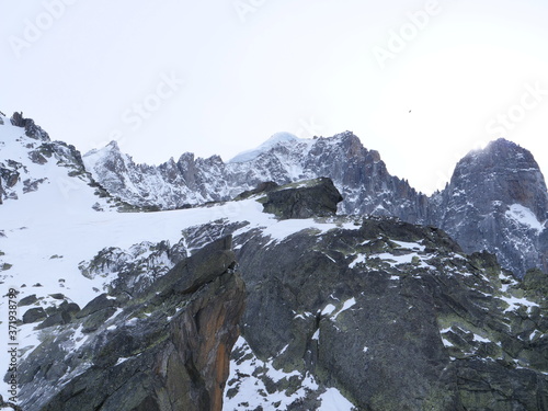 French Alps near Chamonix