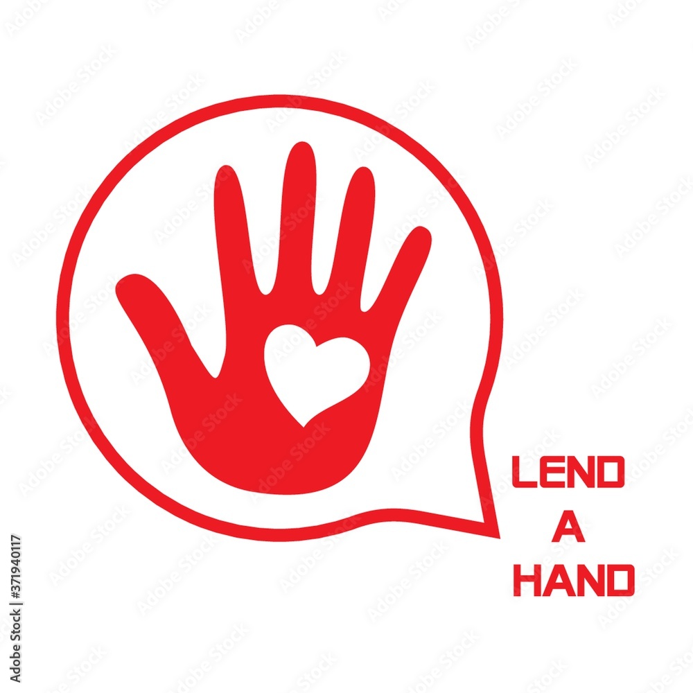 Lend a Hand Logo for Tsunami Relief Efforts Charity Drive 2011, Japan Lend a Hand Logo for Tsunami Relief Efforts Charity Drive 2011, Japan