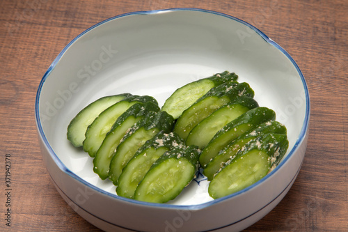 ぬか漬けのきゅうり photo