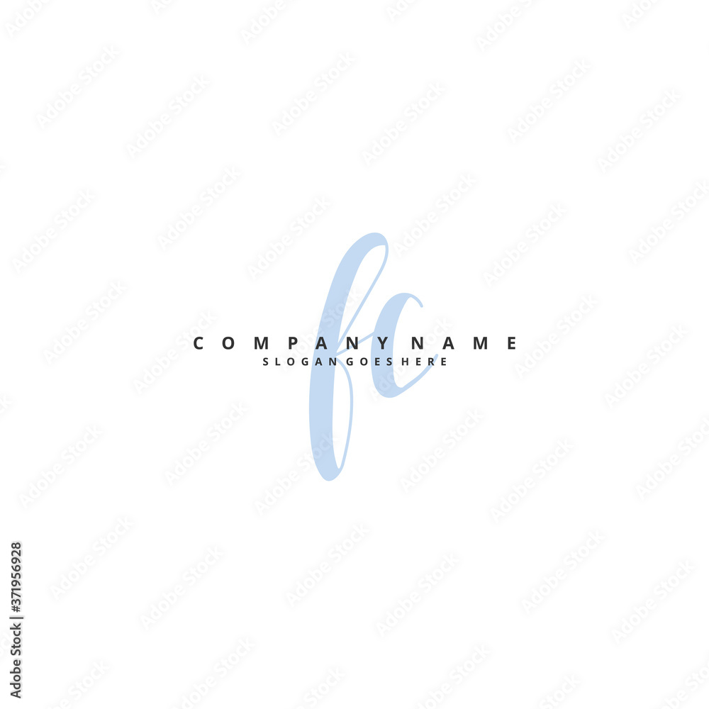 F C FC Initial handwriting and signature logo design with circle. Beautiful design handwritten logo for fashion, team, wedding, luxury logo. F C FC Initial handwriting and signature logo design with circle. Beautiful design handwritten logo for fashion, team, wedding, luxury logo.