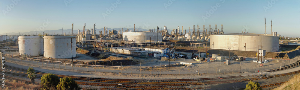 A big refinery in Torrance,
