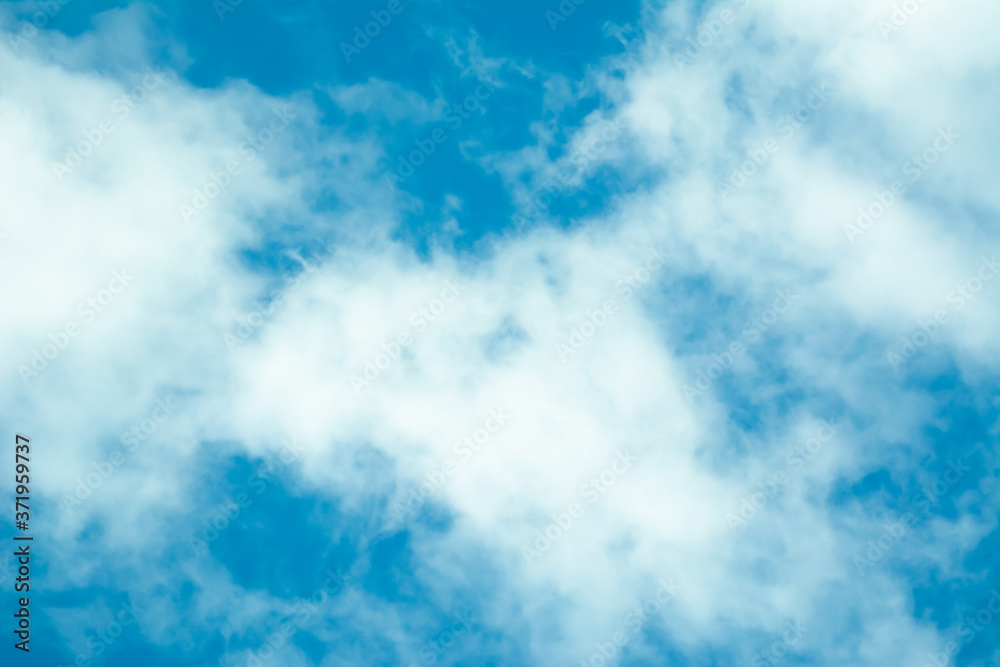 Blue sky with cloud for background and other 