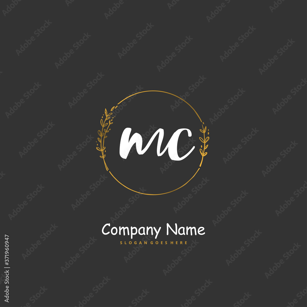 M C MC Initial handwriting and signature logo design with circle. Beautiful design handwritten logo for fashion, team, wedding, luxury logo. M C MC Initial handwriting and signature logo design with circle. Beautiful design handwritten logo for fashion, team, wedding, luxury logo.