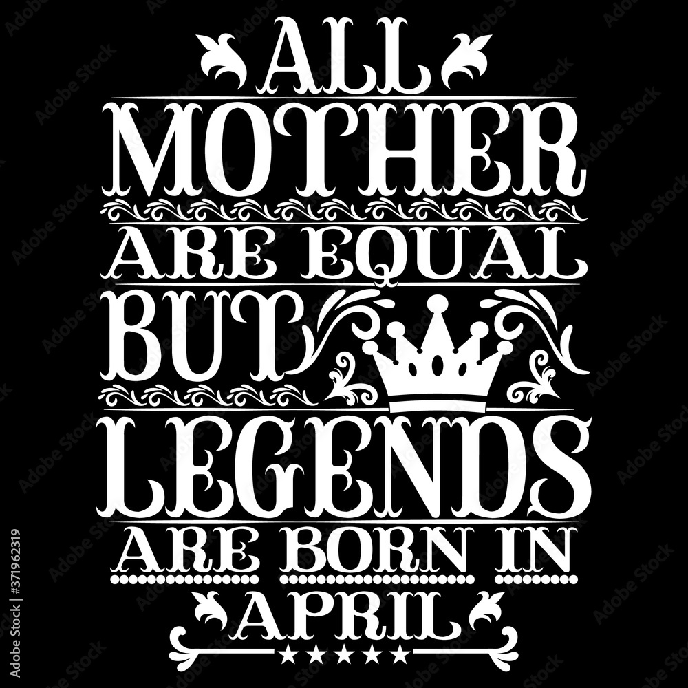 Fototapeta premium Mother's birthday vector design. Birthday t-shirt vector illustration design