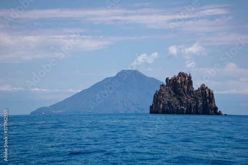 Italy Sicily, Aeolian Islands, Stromboli and Spinazzola