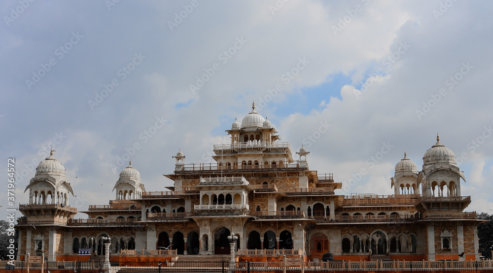 Jaipur, Rajasthan, India- August 09, 2020: There is a museum located in Jaipur district of Rajasthan state of India. It is the oldest museum in Rajasthan. 