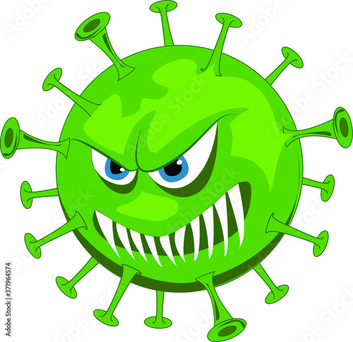 Coronavirus Covid-19, vector illustration from medicine