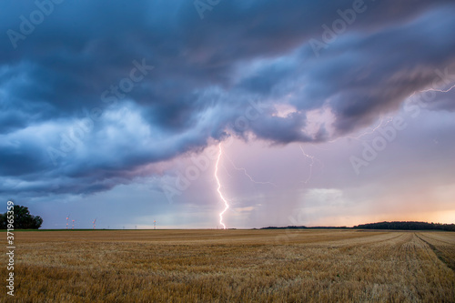 Gewitter mit Blitz 