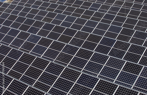 Pattern of solar panels