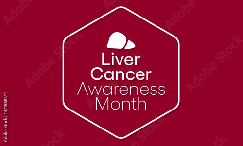 Vector illustration on the theme of Liver Cancer awareness month observed each year during October.