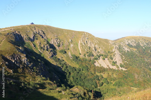 Obraz na płótnie Sommet du Hohneck dans les Vosges w salonie