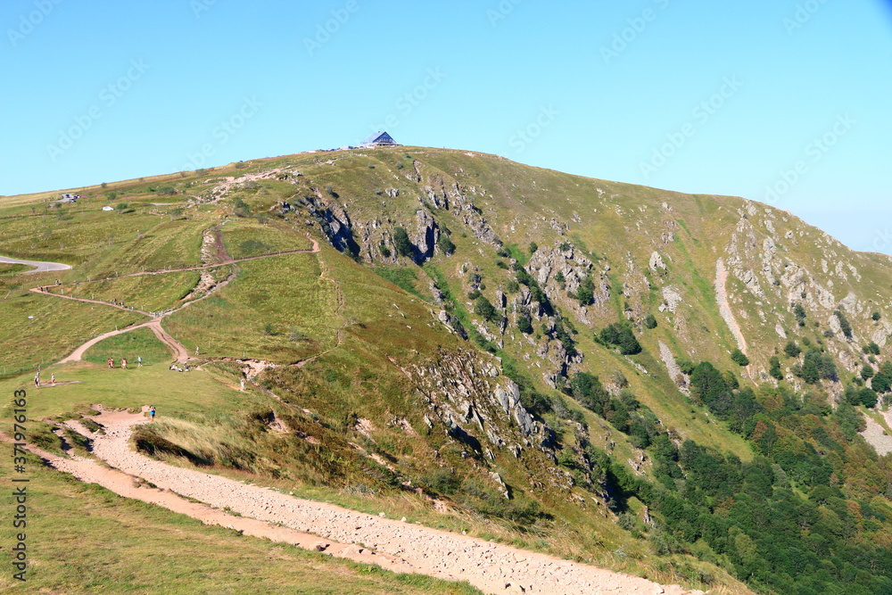Fototapeta premium Sommet du Hohneck dans les Vosges