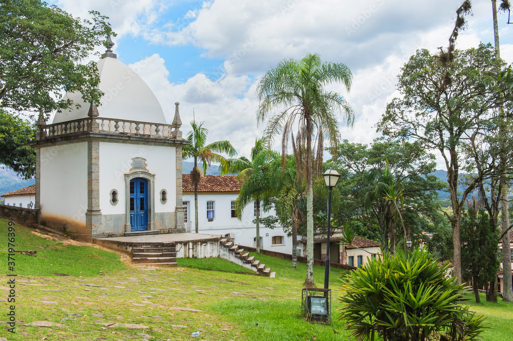 Santuario de Bom Jesus de Matosinhos, Aleijandinho masterpiece, Chapels, Congonhas do Campo, Minas Gerais, Brazil