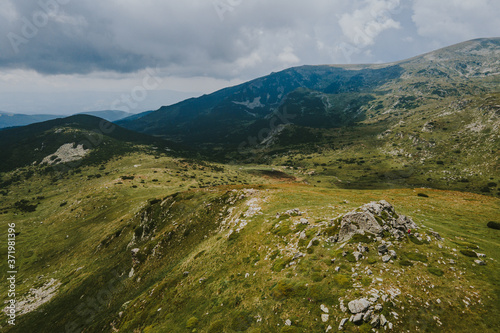 mountain landscape in the alps