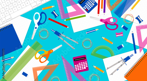cancelleria, materiale scolastico, scuola, studiare