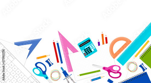 cancelleria, materiale scolastico, scuola, studiare