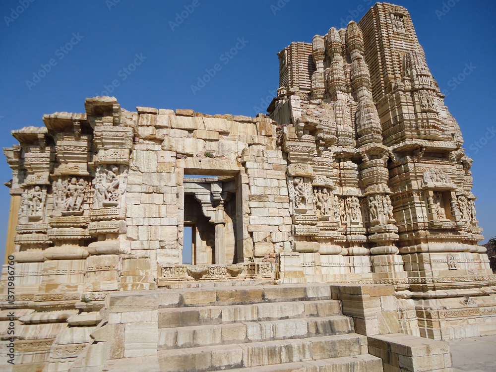 The Samadhishvara Temple is a Hindu temple located in the Chittor Fort in Rajasthan, India