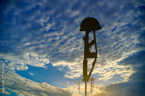 Indian army victory day , symbol for indian soldier photo