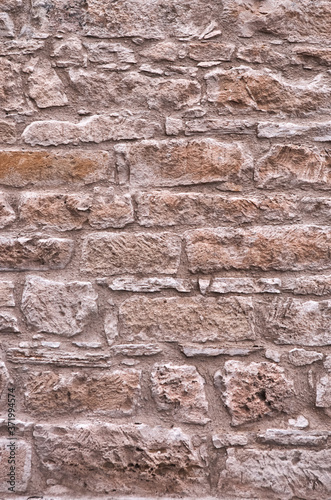 stonework of an ancient Mediterranean monastery