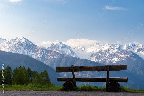 Morning landscape in High Tauern, East Tyrol, Austria