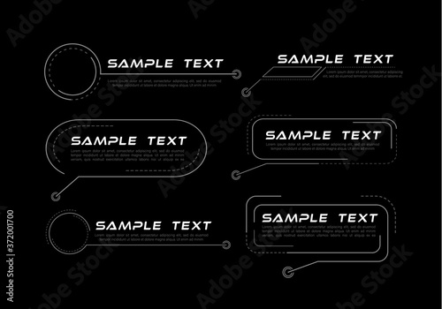 Digital callouts titles