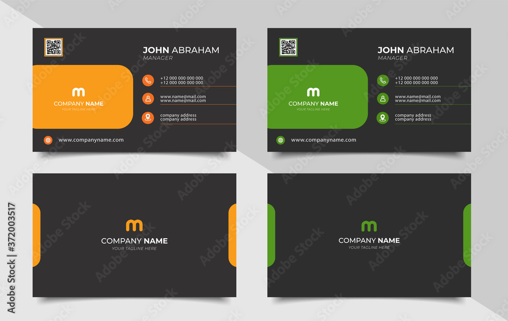 creative modern name card and business card
creative modern name card and business card