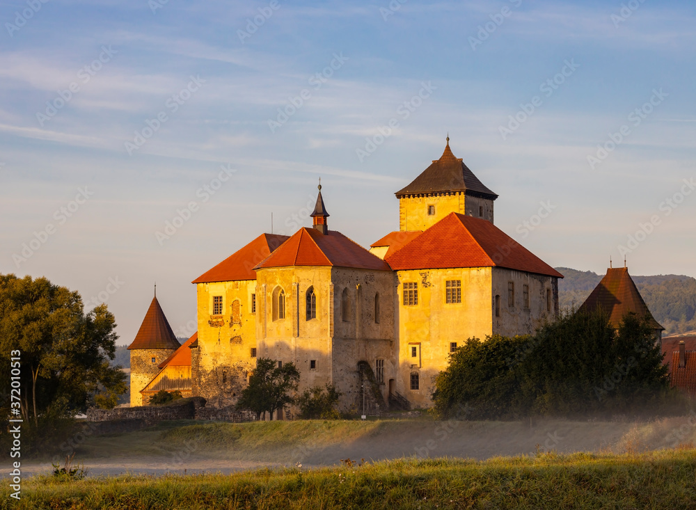 Water castle Svihov near Klatovy, Southern Bohemia, Czech Republic Water castle Svihov near Klatovy, Southern Bohemia, Czech Republic