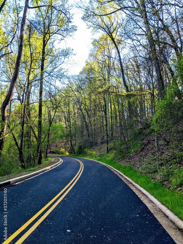 Obraz premium Rock Creek Drive