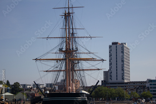 HMS Warrior in Portsmouth, England photo