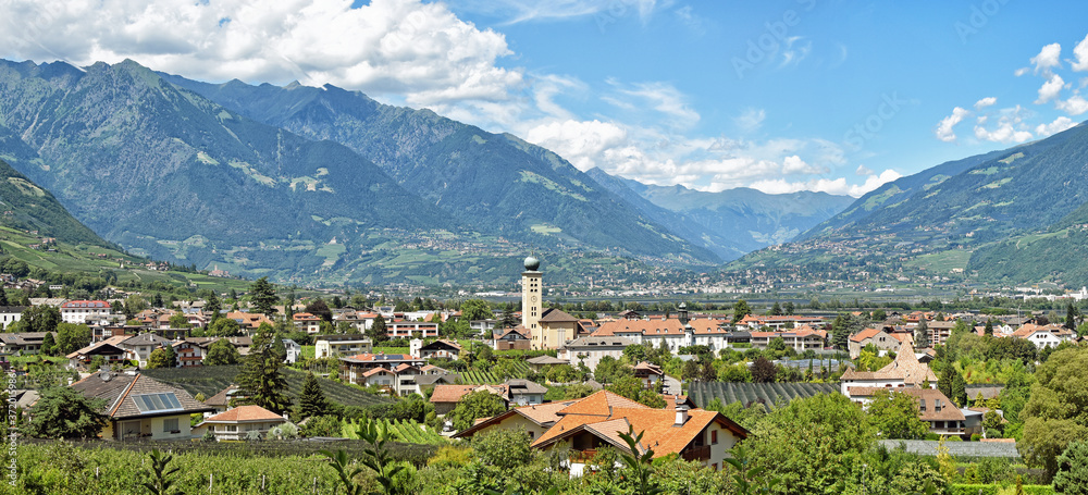 Südtirol - Nals und Blick auf Bozen