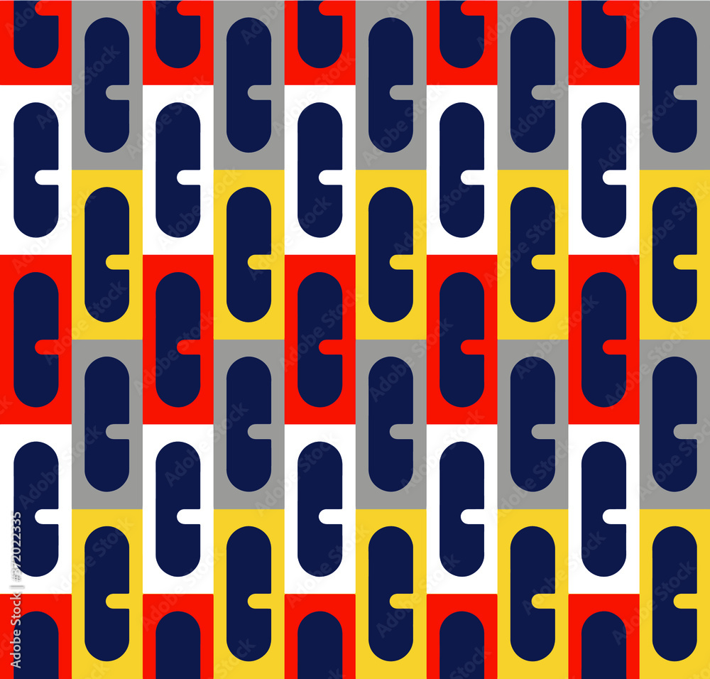 seamless geometric square pattern illustration. seamless geometric square pattern illustration.