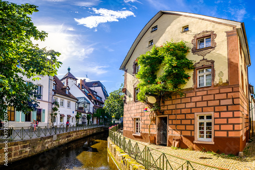 old town of freiburg im breisgau - germany photo