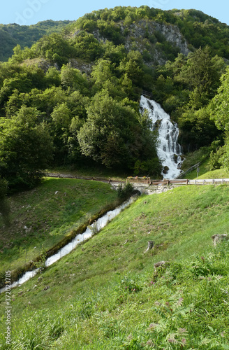 Stenico cascata del rio bianco photo