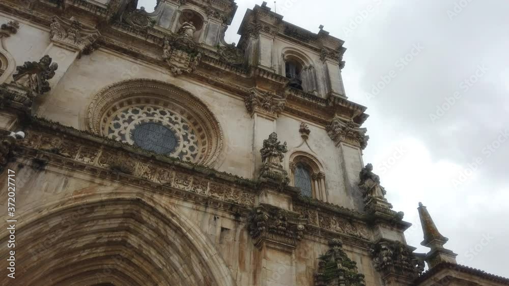 The Alcobaça Monastery in Portugal. UNESCO World Heritage Site The Alcobaça Monastery in Portugal. UNESCO World Heritage Site