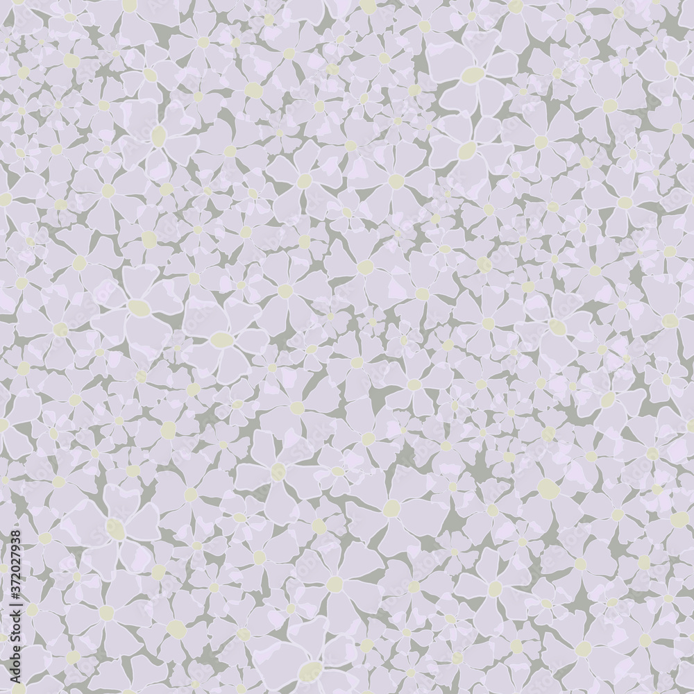 Grey pink floral seamless pattern background Grey pink floral seamless pattern background