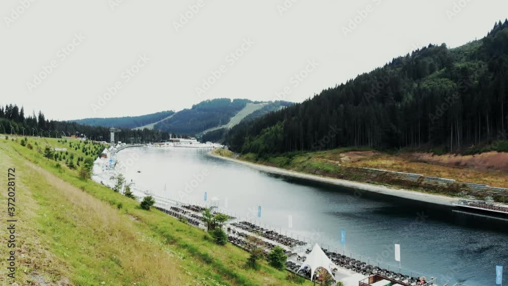 Bukovel is the largest ski resort in Eastern Europe situated in Ukraine