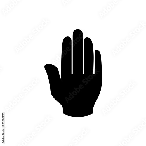 hand icon vector. hand Touch flat illustration collection symbol for design, Web design, Infographics, UI, Business and more.