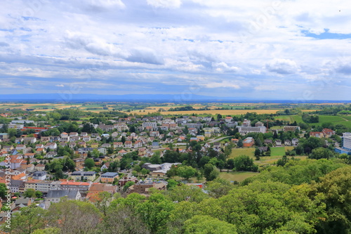 City Bad Bergzabern in the rhineland palatinate from above © Dynamoland
