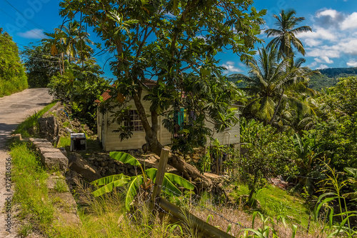 A Chattel house in the highlands of Barbados